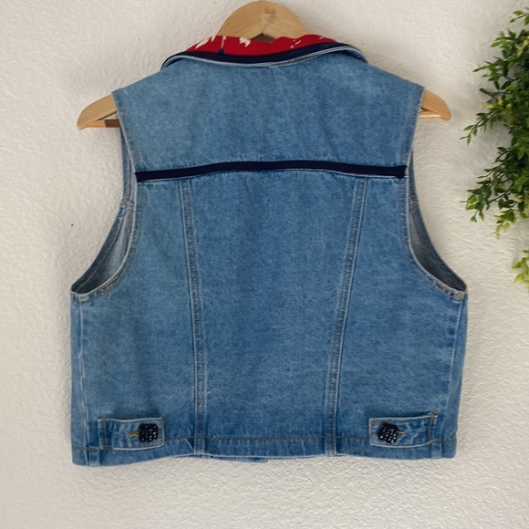 Romeo Romeo Vintage Denim Vest.  Size Medium. - Picture 2 of 8